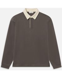 FRAME - Rugby Polo Shirt - Lyst