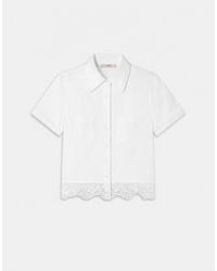 FRAME - The Embroidered Seaside Shirt - Lyst