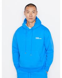 FRAME Oversized Hoodie Sweatshirt - Blue