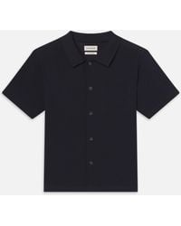 FRAME - Open Weave Shirt - Lyst