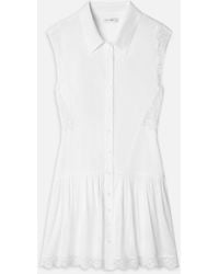FRAME - The Embroidered Day Dress - Lyst