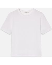 FRAME - The Boxy Tee - Lyst
