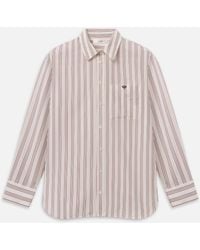 FRAME - The Tennis Boy Shirt - Lyst