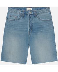 FRAME - Baggy Shorts - Lyst