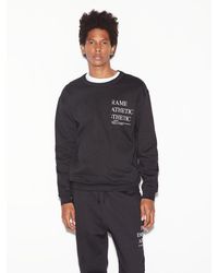 FRAME Modern Blocking Sweatshirt - Black