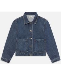 FRAME - The Patch Pocket Jacket - Lyst