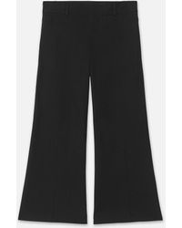 FRAME - Le Palazzo Crop Trouser - Lyst