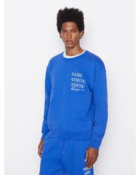 FRAME Modern Blocking Sweatshirt - Blue