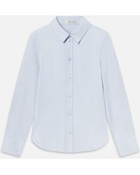 FRAME - The Suede Slim Shirt - Lyst