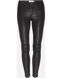 FRAME - Le Skinny De Jeanne Leather Pant - Lyst