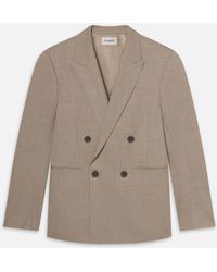 FRAME - Double Breasted Blazer - Lyst
