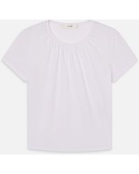 FRAME - The Gathered Tee - Lyst