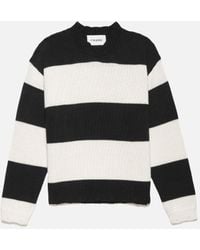 FRAME - Striped Sweater - Lyst