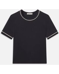 FRAME - The Ringer Baby Tee - Lyst