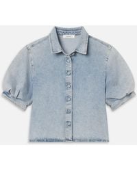 FRAME - The Billow Sleeve Shirt - Lyst