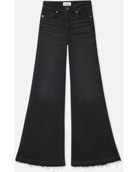 FRAME - Le Palazzo Crop Released Hem - Lyst