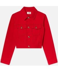 FRAME - The Tailored Denim Jacket - Lyst