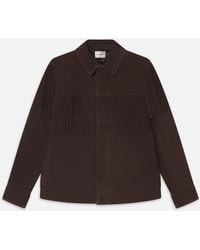 FRAME - The Suede Rodeo Jacket - Lyst