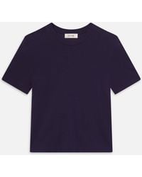 FRAME - The Baby Tee - Lyst
