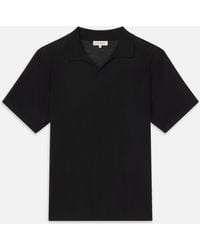 FRAME - Superfine Polo Sweater - Lyst
