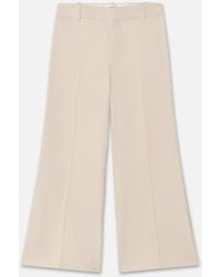 FRAME - Le Palazzo Crop Trouser - Lyst