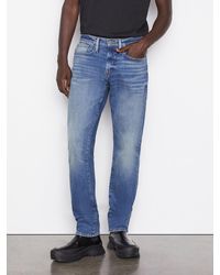 FRAME DENIM Men's L'Homme Faded Green Straight Leg Jeans Denim Moss $210 988 G14