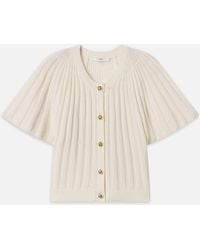 FRAME - The Flutter Cardi - Lyst
