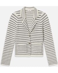 FRAME - The Crochet Blazer - Lyst