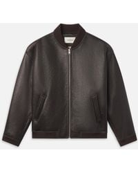 FRAME - Shearling Bomber - Lyst