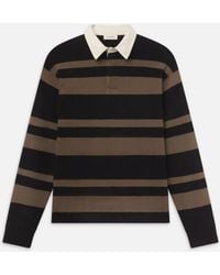 FRAME - Rugby Polo Sweater - Lyst