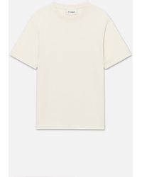 FRAME - Duo Fold Tee - Lyst