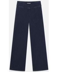 FRAME - The Jetset Slim Palazzo - Lyst