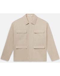 FRAME - Light Multi Pocket Jacket - Lyst