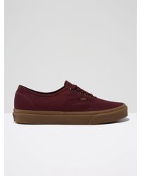 Frank And Oak Vans Gum Sole Authentic In Port Royale - Red