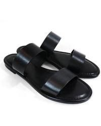 Frederick's of Hollywood - Janelle Double Band Flat Sandal - Lyst