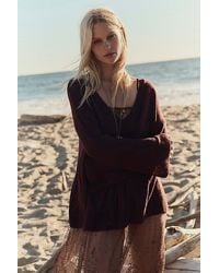 Free People - Isadora Reversible Sweater Tunic - Lyst