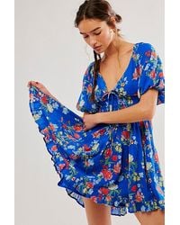 Free People - Perfect Day Printed Dress - Lyst