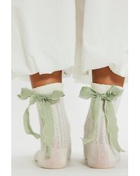 High Heel Jungle - Mel Bow Socks By - Lyst