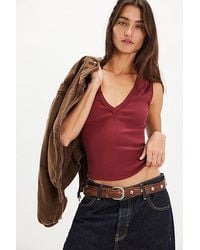 Free People - Neria V-Neck Tank Top - Lyst
