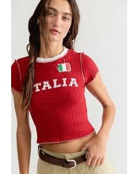Ragabond - Farrah Flag Tee - Lyst