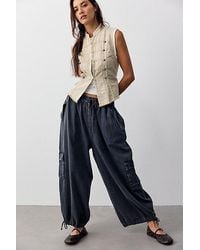 Free People - Bobbi Pull-On Cargo Trousers - Lyst