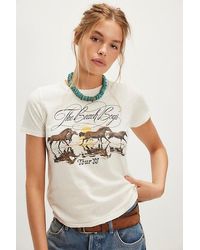 Junk Food - Beach Boys Western Tour Tee By - Lyst