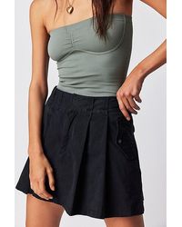 Free People - Pleats To Meet You Mini Skirt At In Black, Size: Us 0 - Lyst