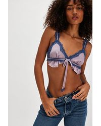 Free People - Wanderlust Longline Bralette - Lyst