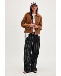 Free People - Hudson Canyon Textured Stripe Pants - Lyst