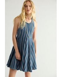 Free People - Godet Craze Mini Dress - Lyst
