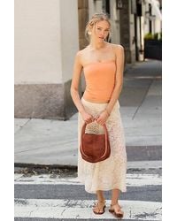 Free People - Barlow Suede Bucket Bag - Lyst