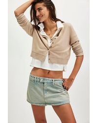 Free People - We The Free Galivanting Peekaboo Skort - Lyst
