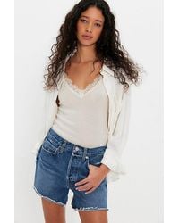 Agolde - Parker Long Shorts - Lyst