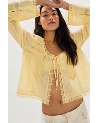 Free People - Forevermore Long-Sleeve Top - Lyst